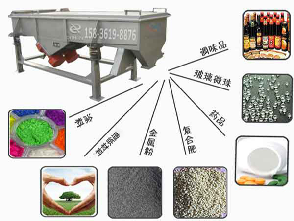 瓜子直線振動篩應用行業